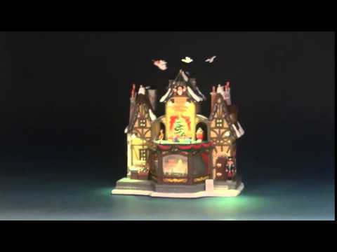 LEMAX Holiday Hamlet Christmas Shoppe, with 4.5V Adaptor #55026